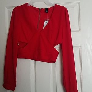 Long sleeve Crop top